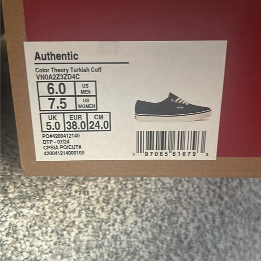 Vans Authentic Men's Sneakers - Dark Green